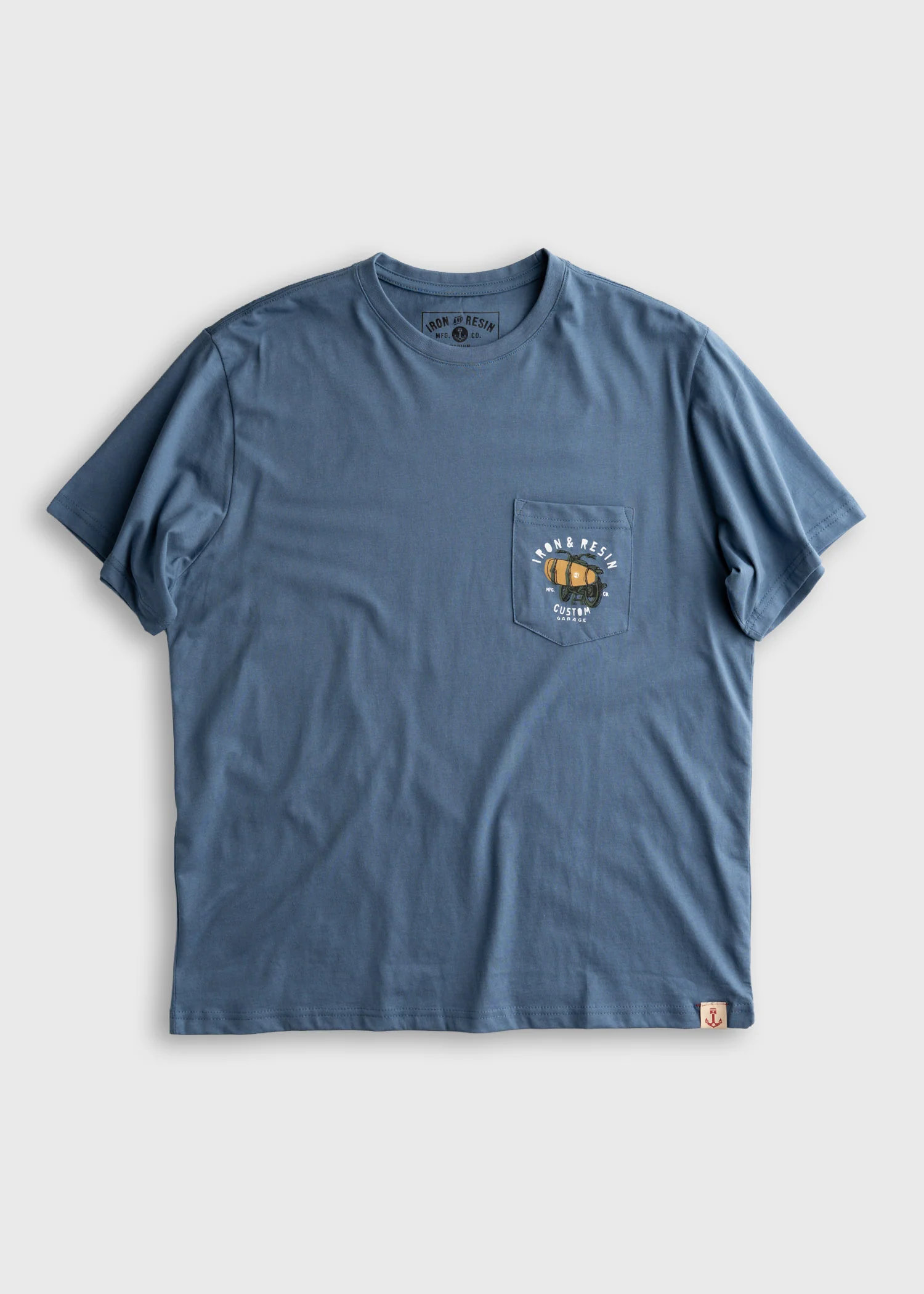 Custom Garage Pocket Tee