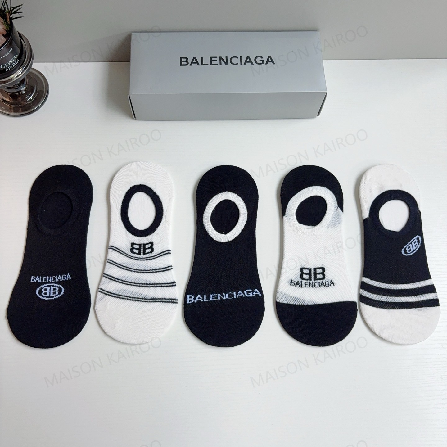 Balenciaga Socks 5-Pack - KAIROO