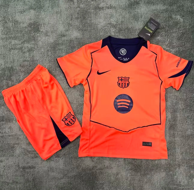 25/26 Kids Barcelona Third Jersey 16-28