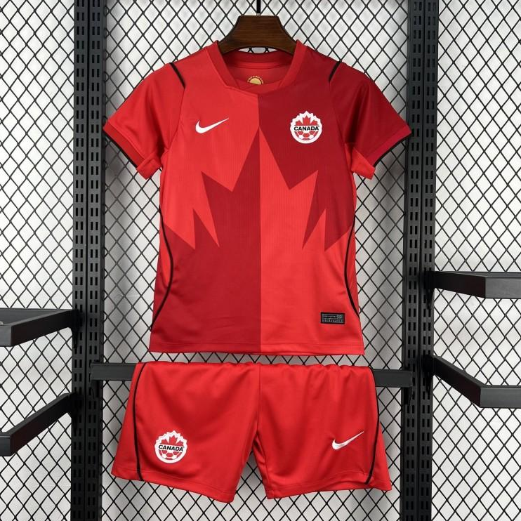 2026 Kids Canada World Cup Home Kit 16-28