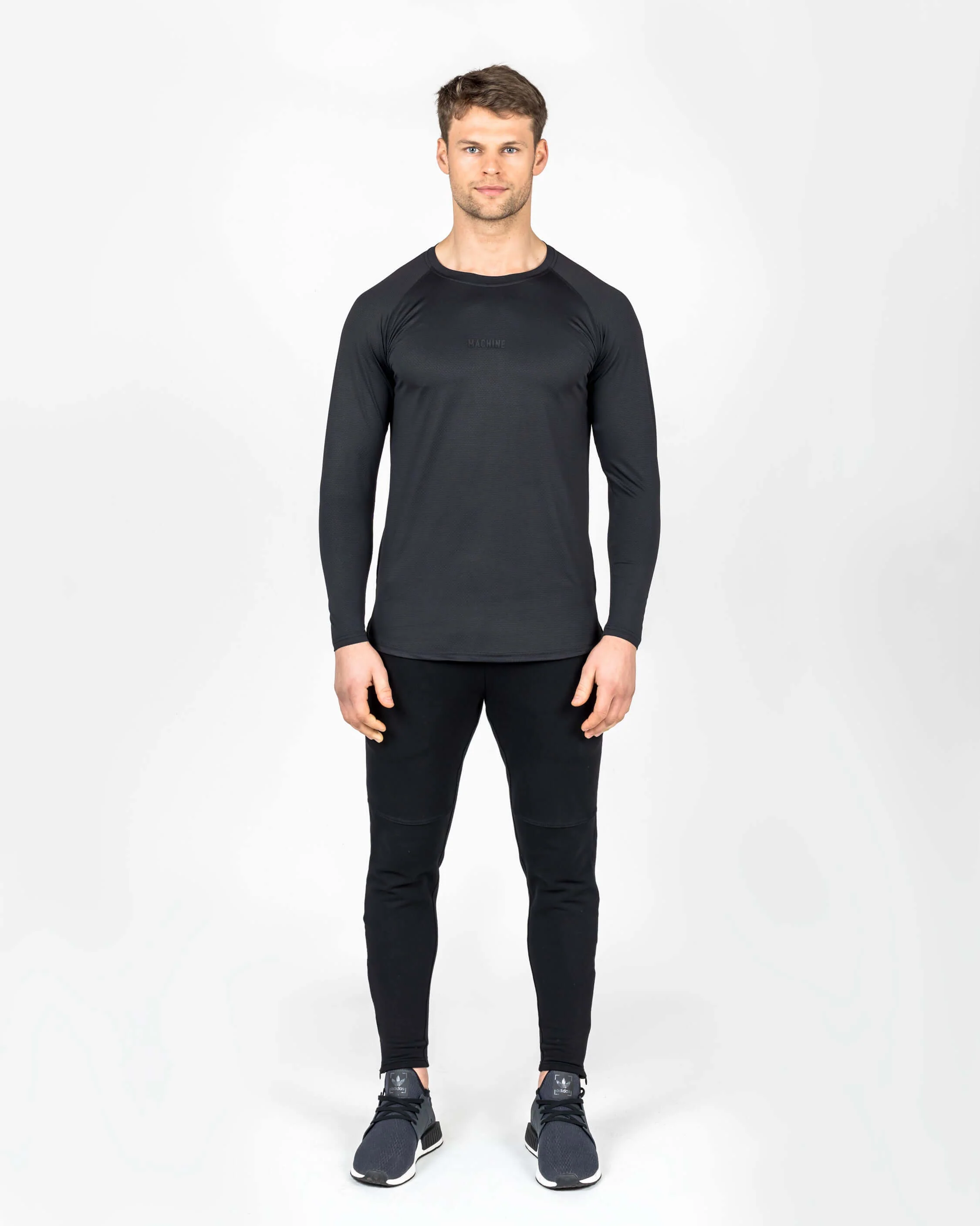 Activ-Mesh Agile Long Sleeve T-Shirt (Black)