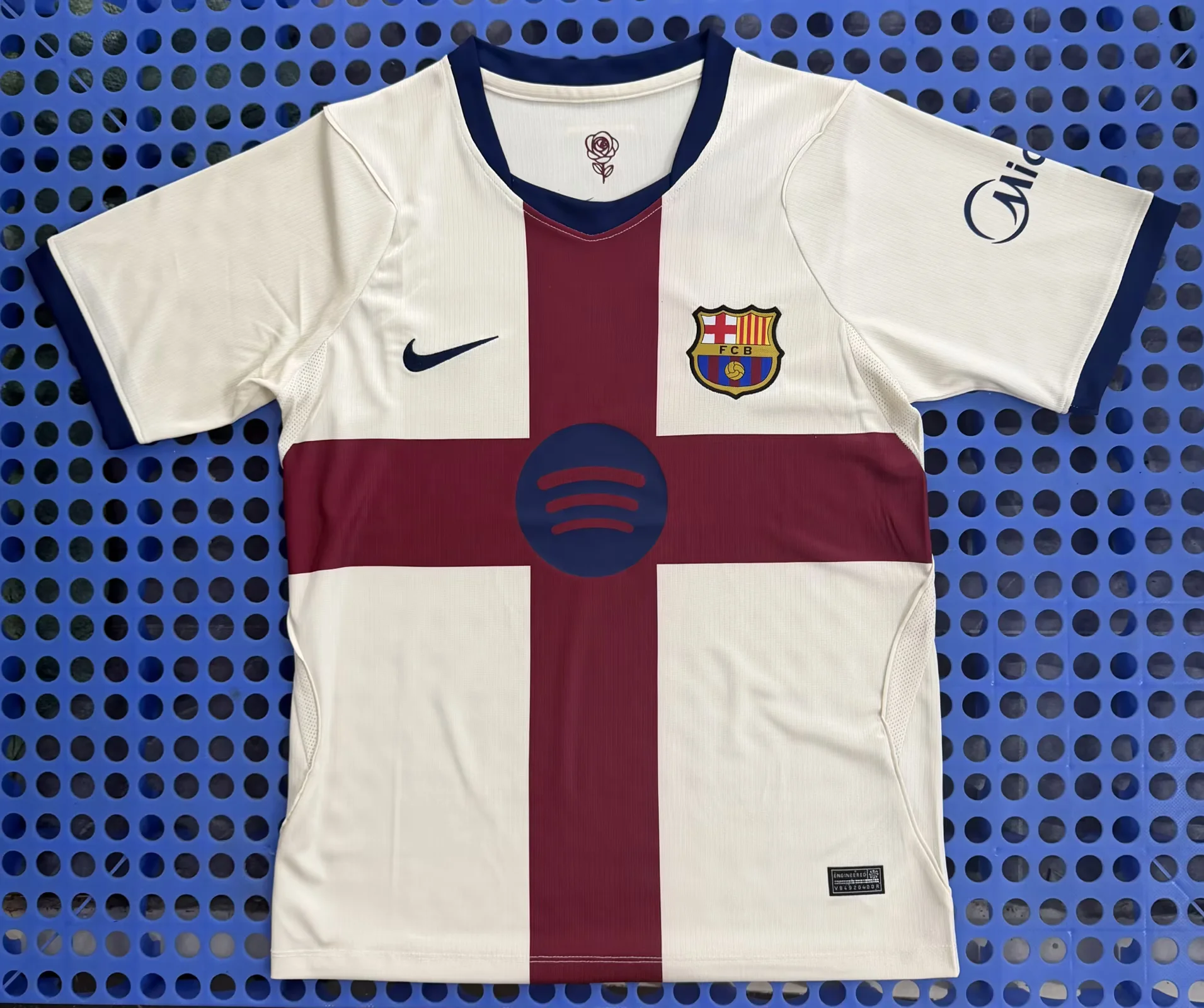 2026-27 Barcelona third Away White Fans Football Shirt 1:1 Thai Quality