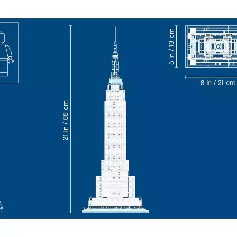 MOC 21046 - Empire State Building