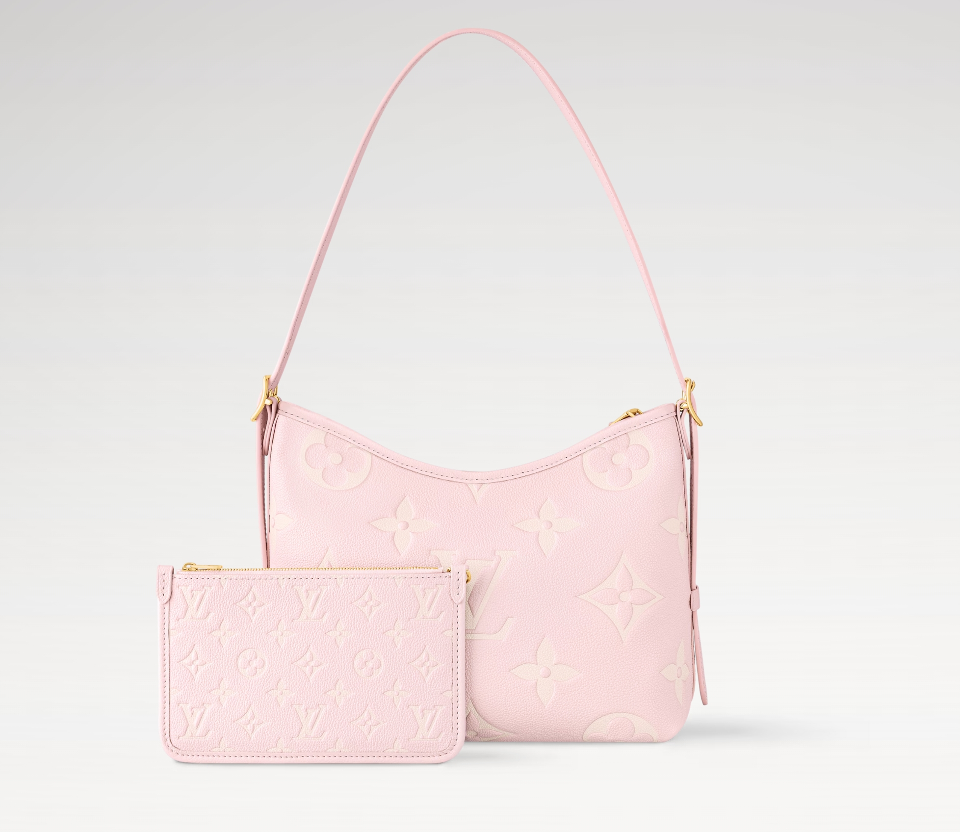 Louis Vuitton LV CarryAll Pink Handbag