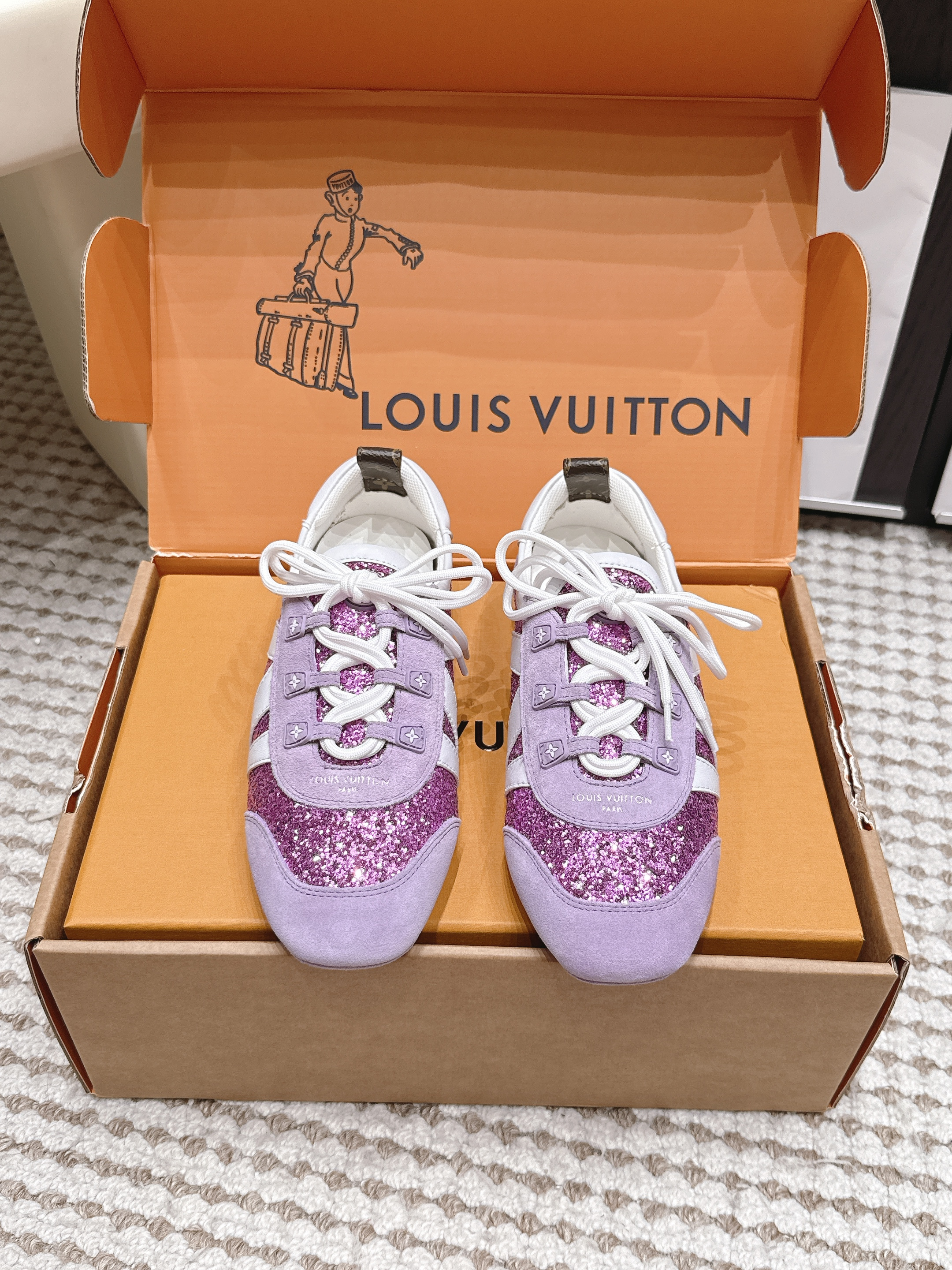 Louis Vutton LV Sneakerina Ballet Flat