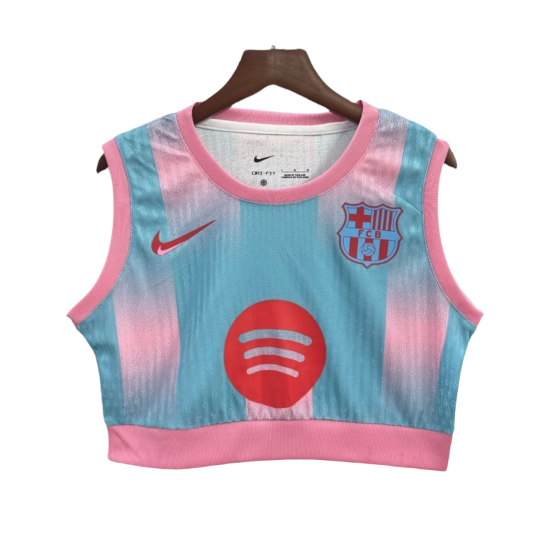 Barcelona 2025-26 women's trendy football vest（Multiple styles）-Non customized