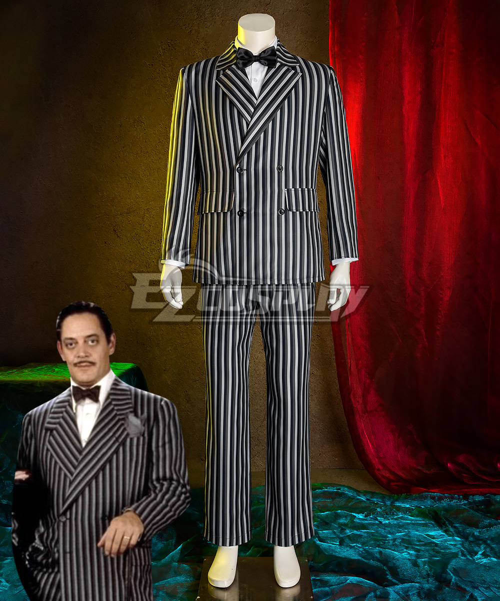 The Addams Family Gomez Addams Halloween Cosplay Costume