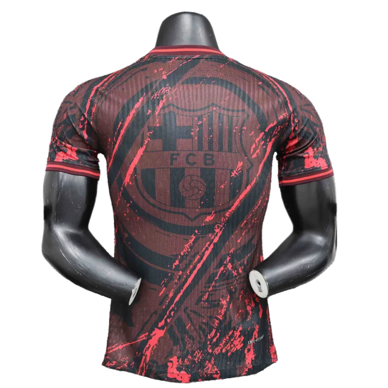 24-25 Barcelona Red Special Edition Player Version Shirt Soccer Jersey