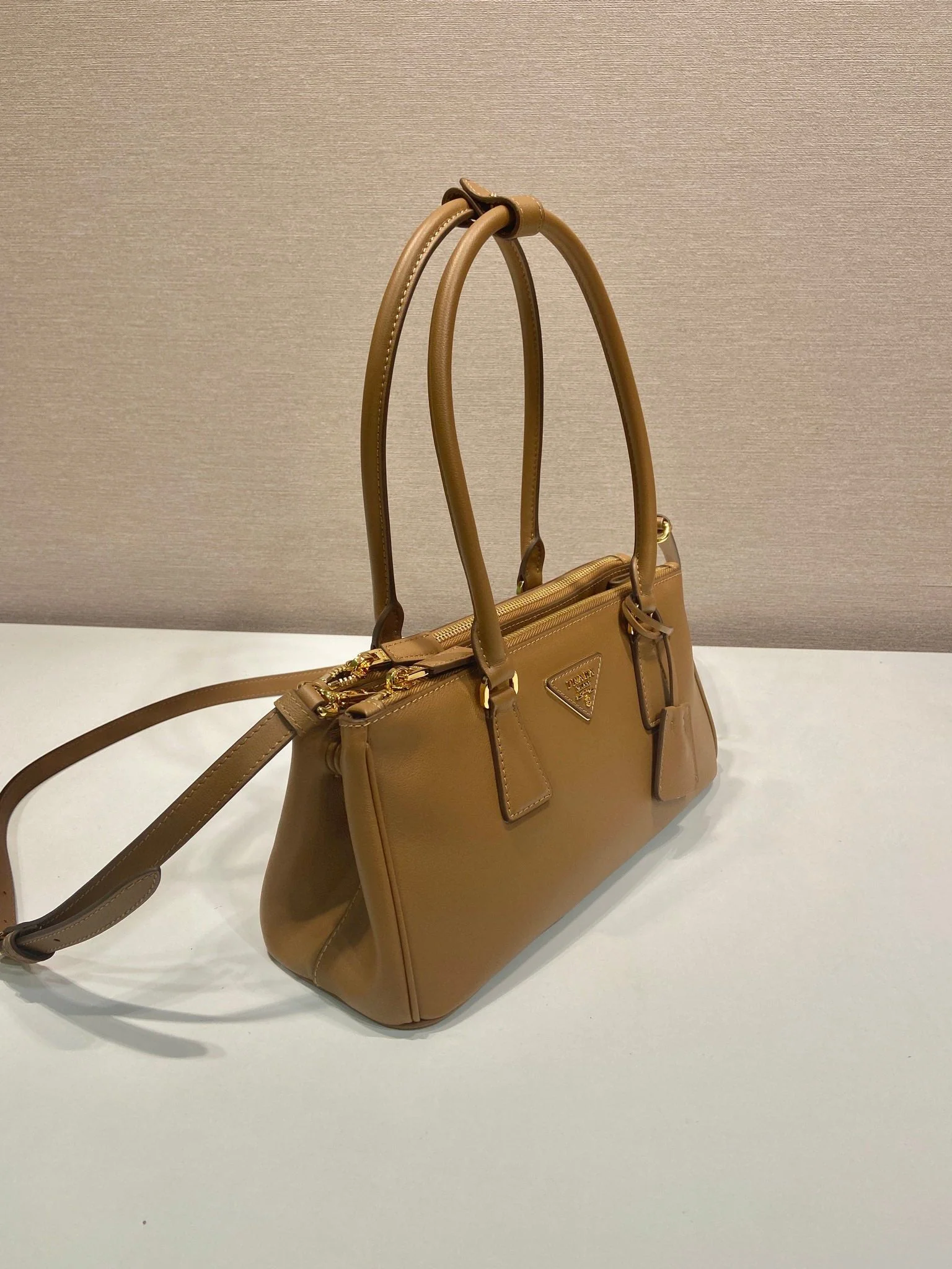 Prada PRA New killer bag brown calfskin 326426