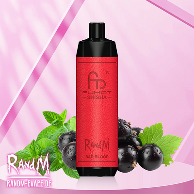 [10pcs] Fumot RandM Shisha 10000 Puffs Disposable Vape 18ml 0.6%