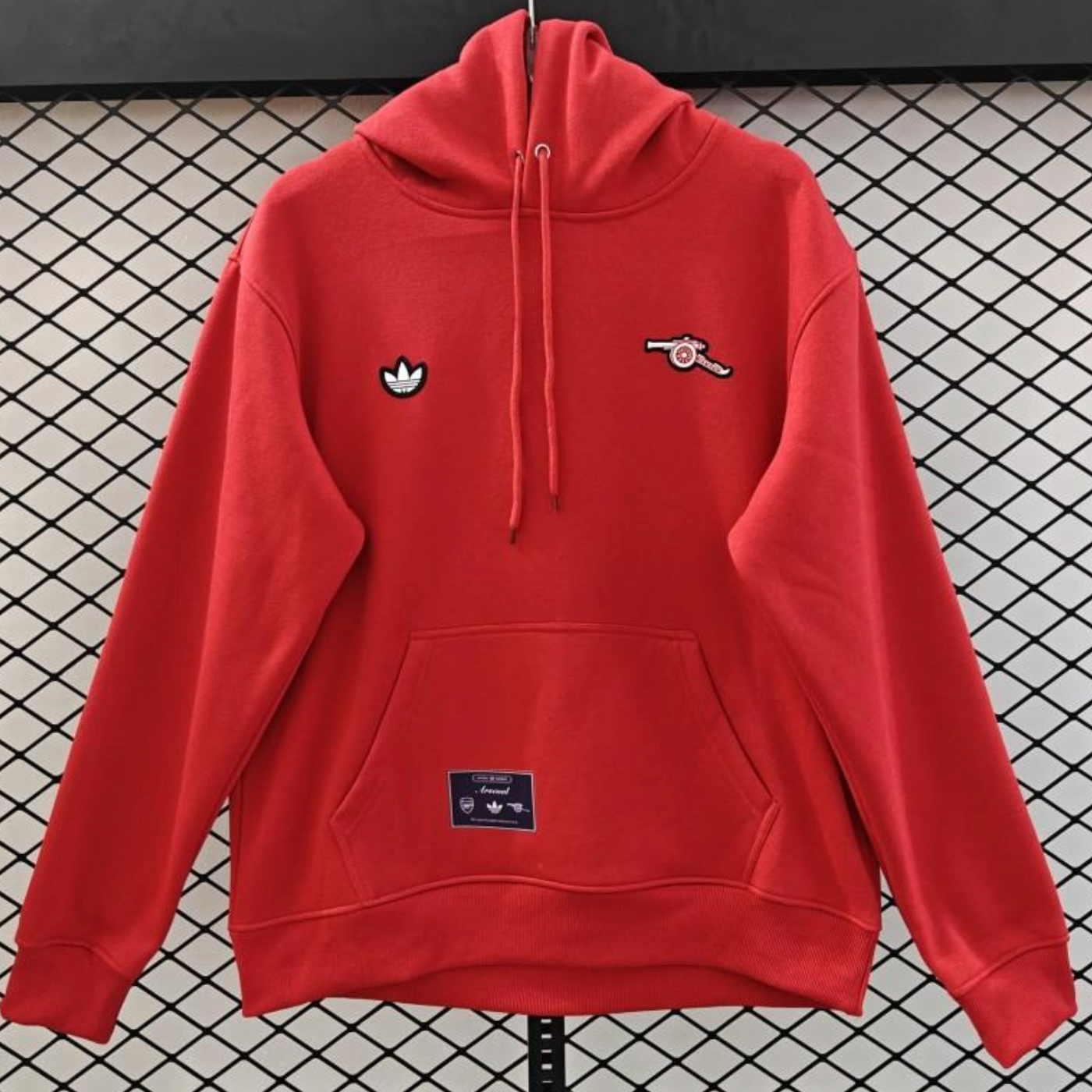 25/26 Arsenal Embroidered Logo Hoodie 7 Colors S-2XL