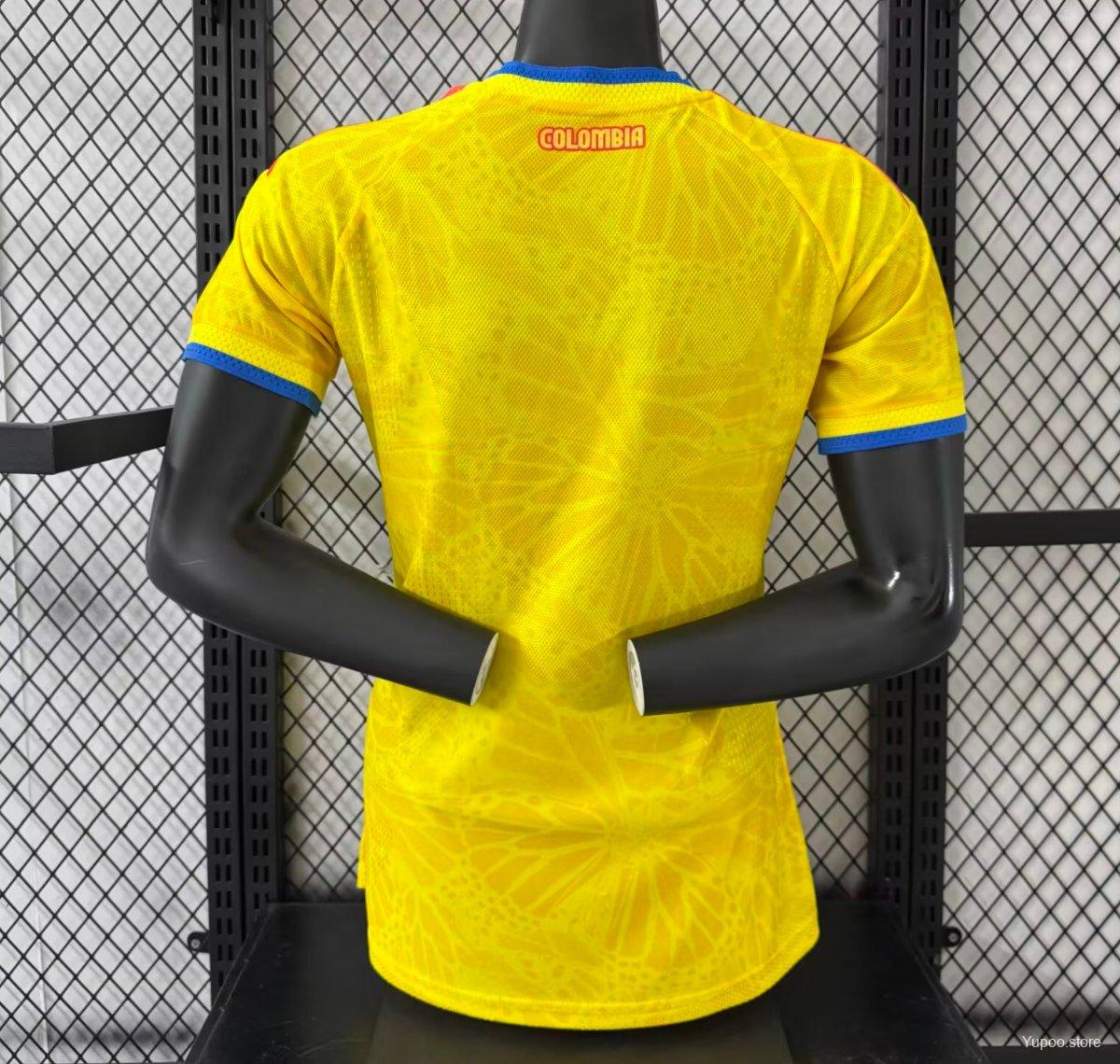 Female Player Version 2026 Colombia Home Women Jersey S-2XL