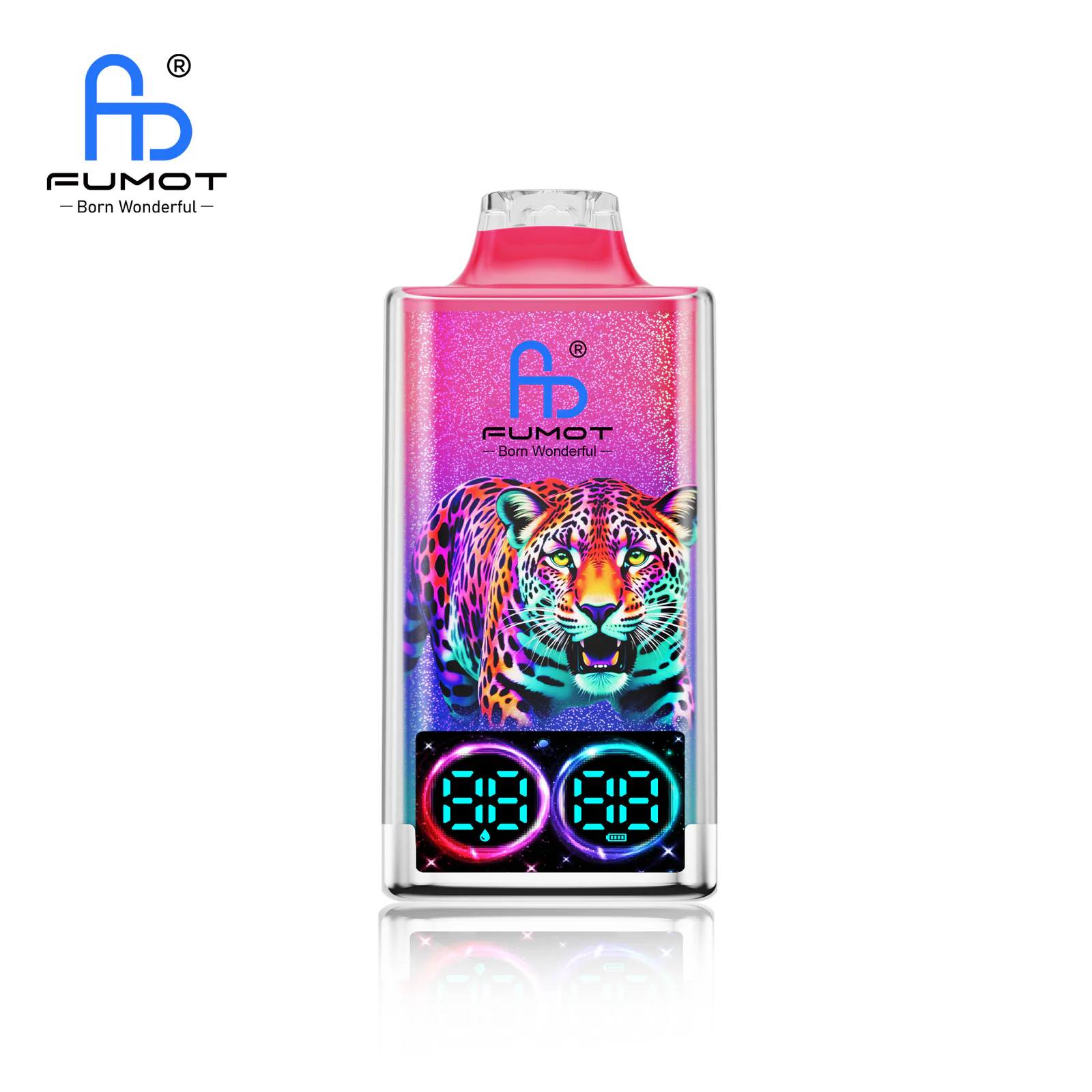 FUMOT Leopard 40K Disposable Vape – Blueberry Pomegranate Ice - Vaba Vape-Shop