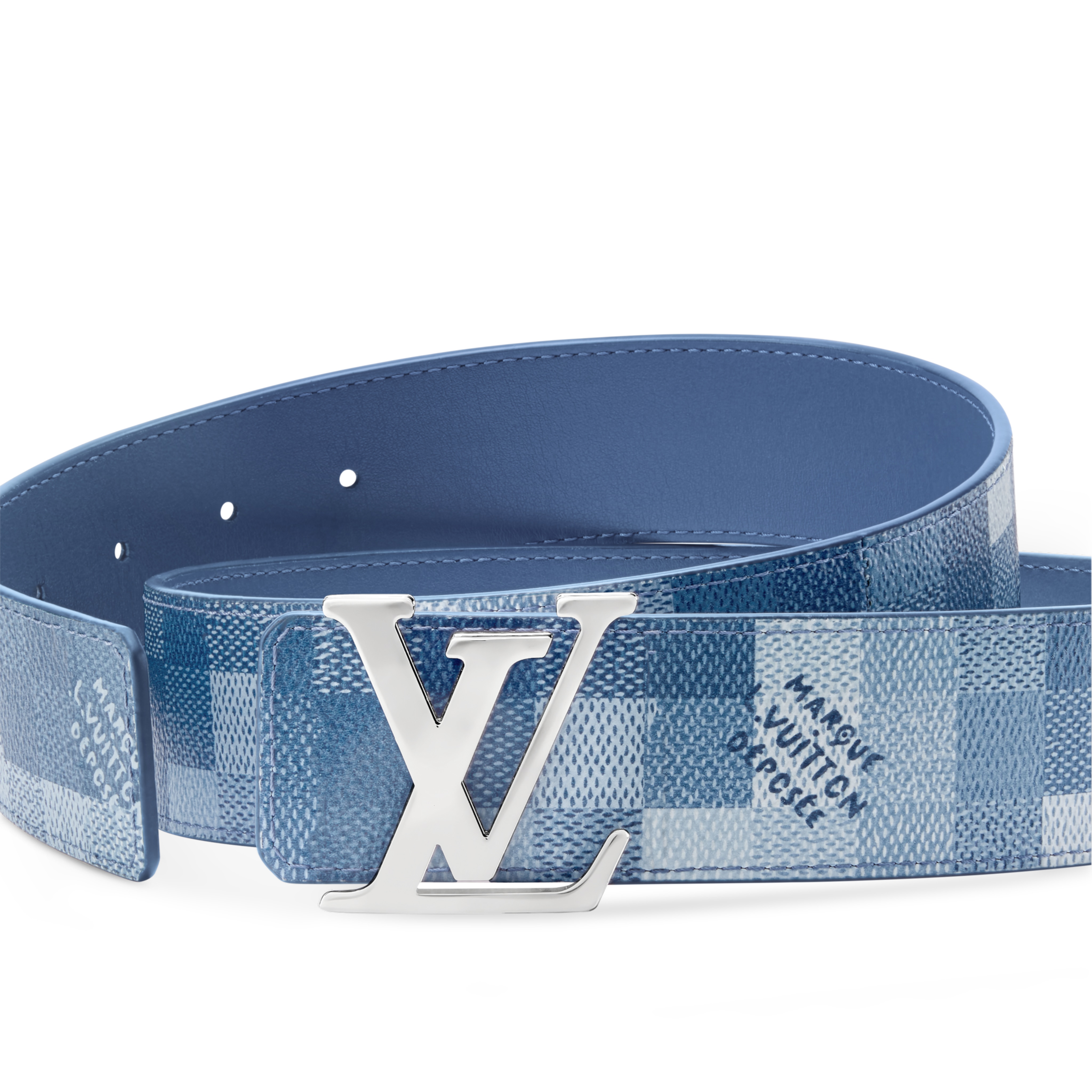 ベルト･LV イニシャル ダモフラージュ 40MM リバーシブル