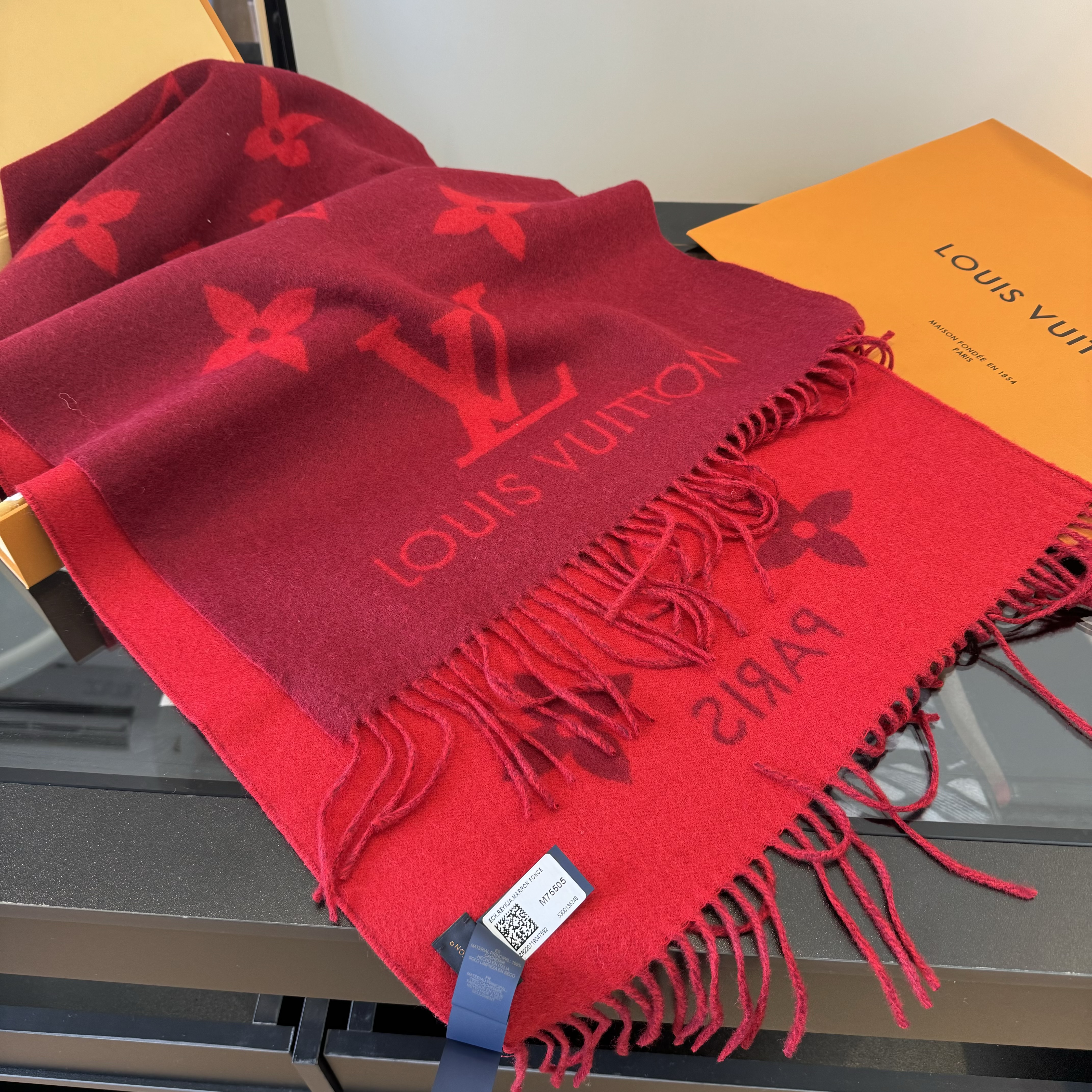 Louis Vuitton LV Reykjavik Monogram Scarf