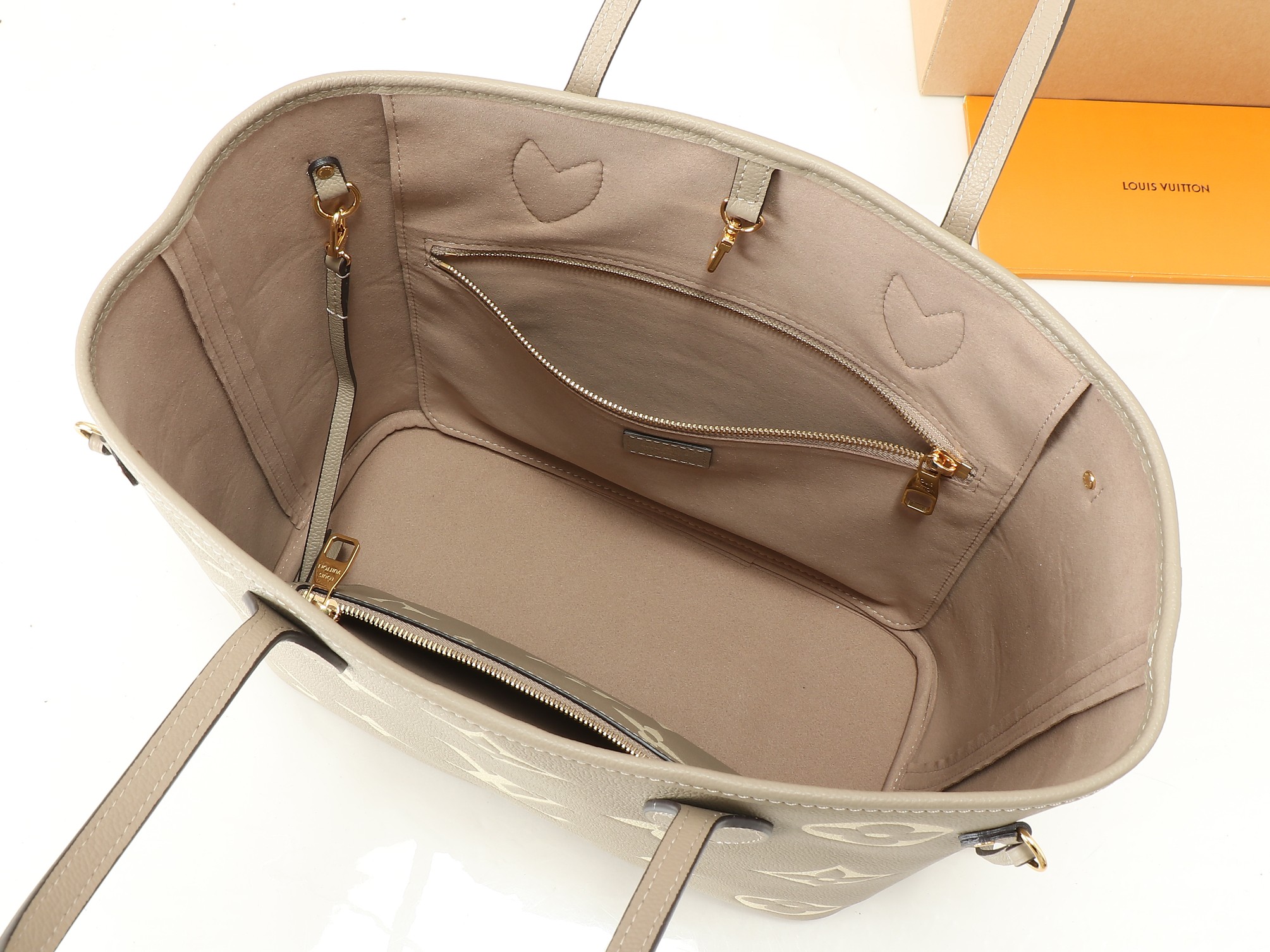 Louis Vuitton LV Neverfull Emeinte Bag