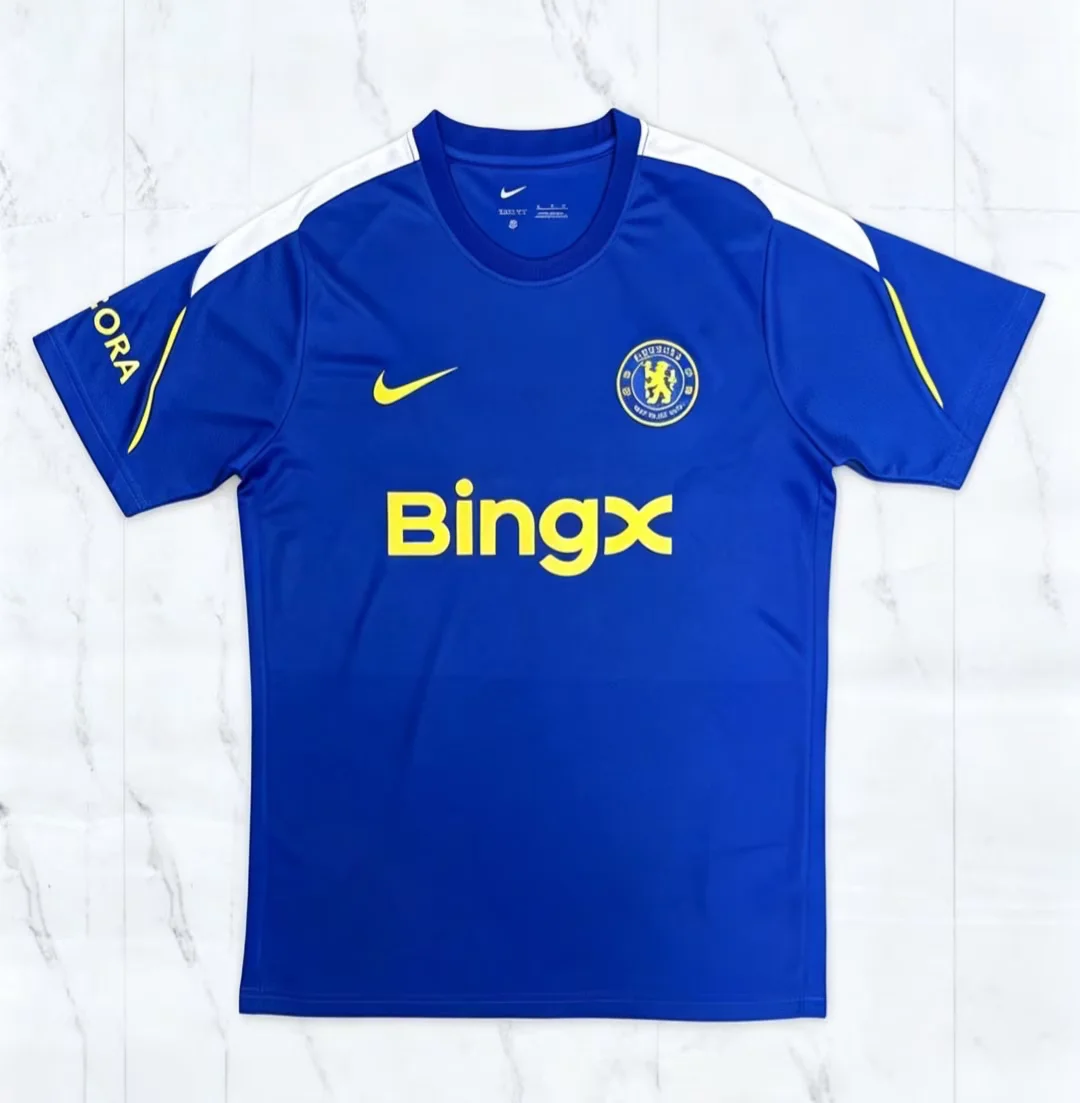 2026-27 Chelsea Pre-Match Jersey Blue Fans Football Shirt 1:1 Thai Quality