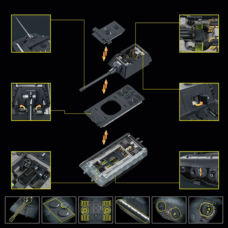 12GO 97019 - E-100 Heavy Tank