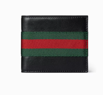 Gucci Web Trademark bi-fold wallet 867269