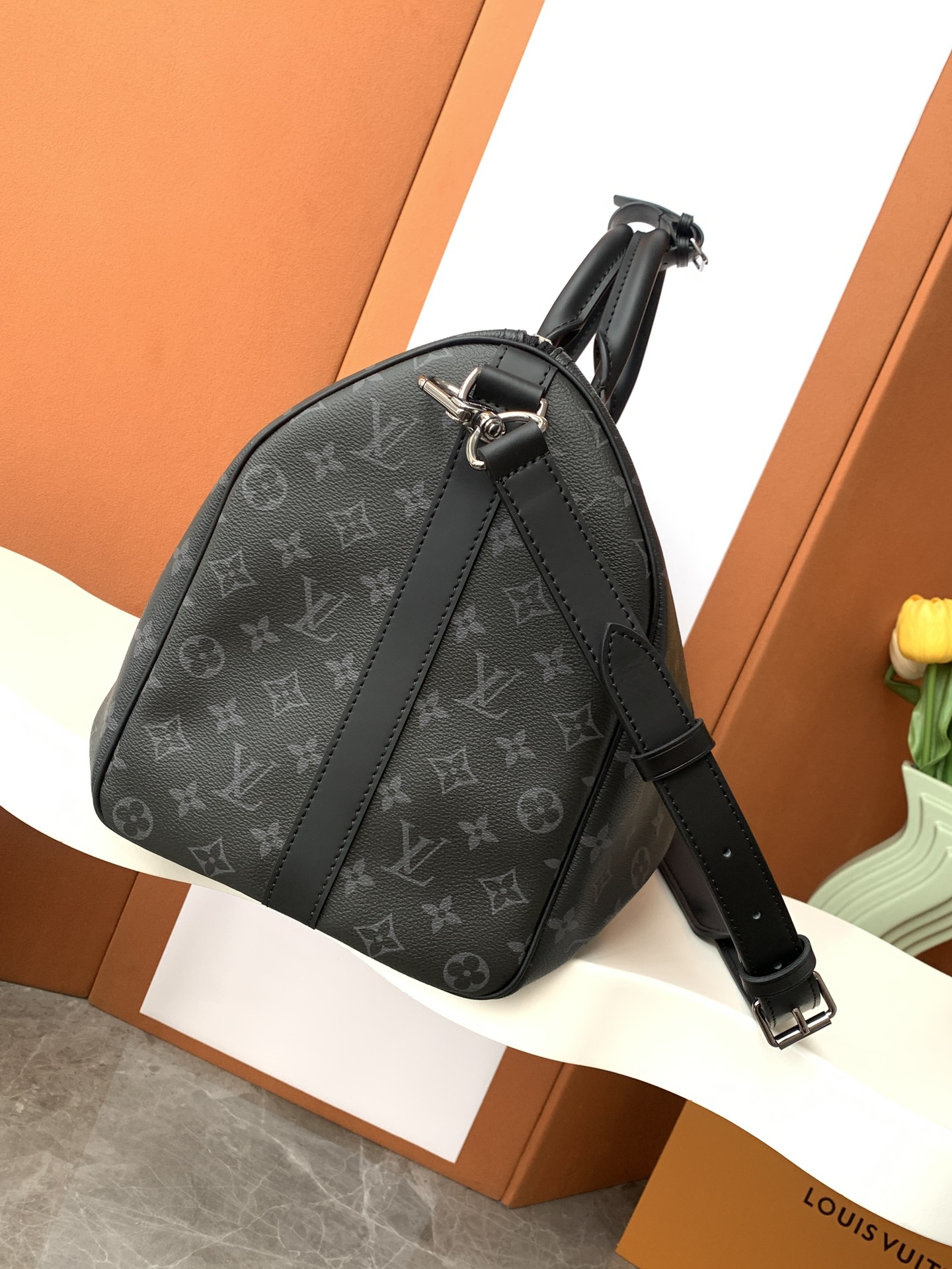 LV Men's Collection Bag iconic Keepall 45 Bandoulière