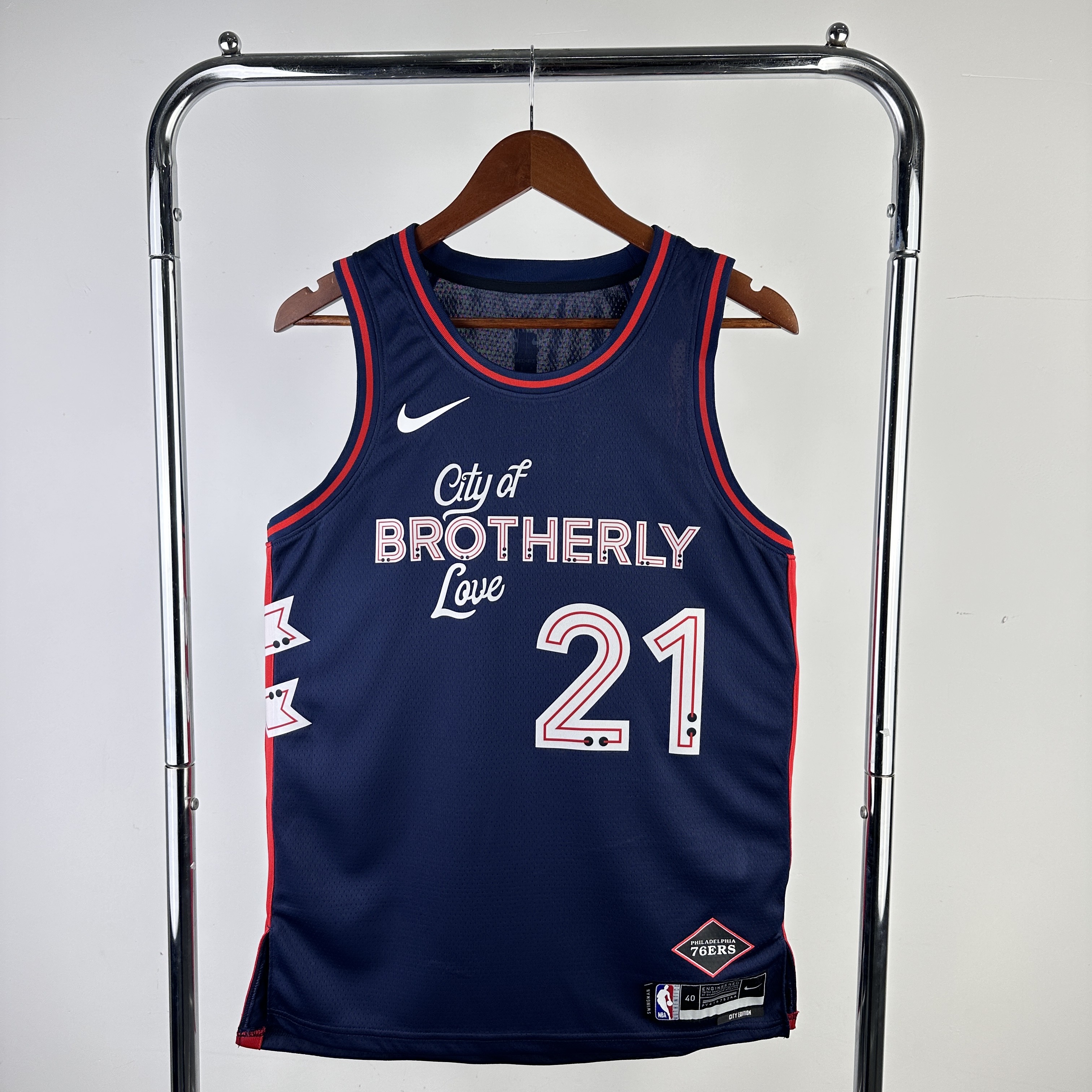 24 Season Philadelphia 76ers City Edition  #21