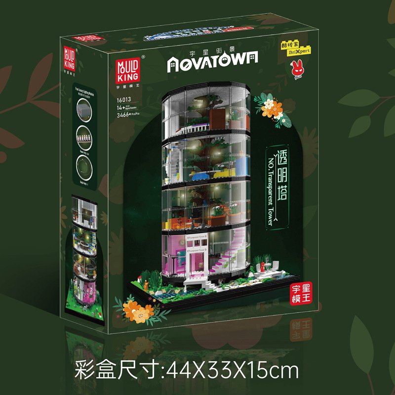 MOULD KING 16013 - Transparent Tower