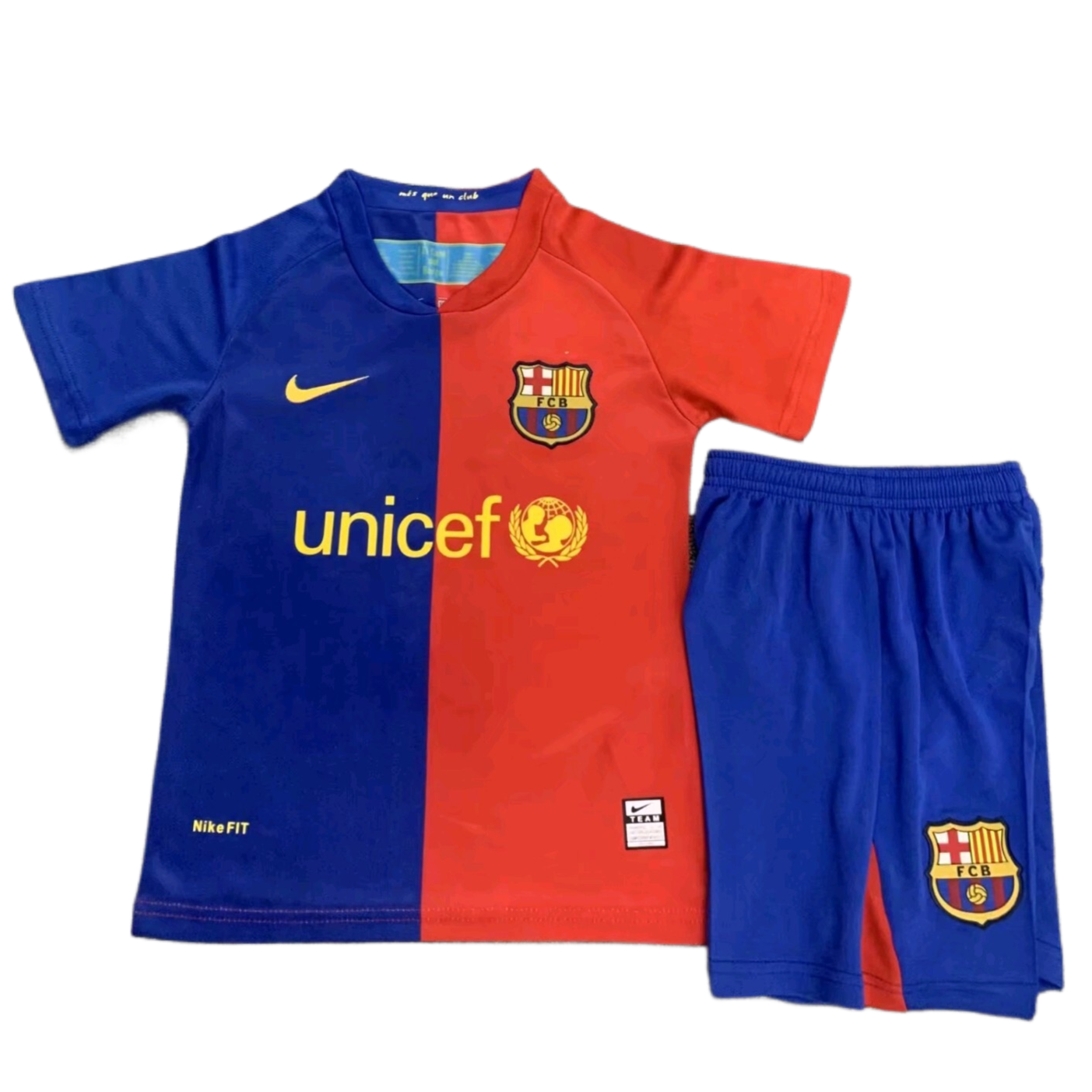 Kids Retro 08/09 Barcelona Home 16-28