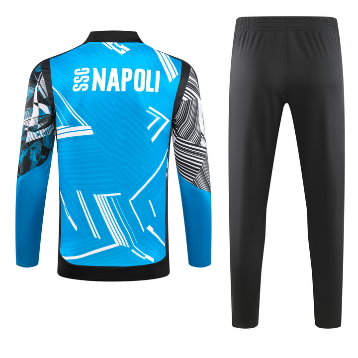 Adult / Kids Naples 24/25 half zipper training suit B974#