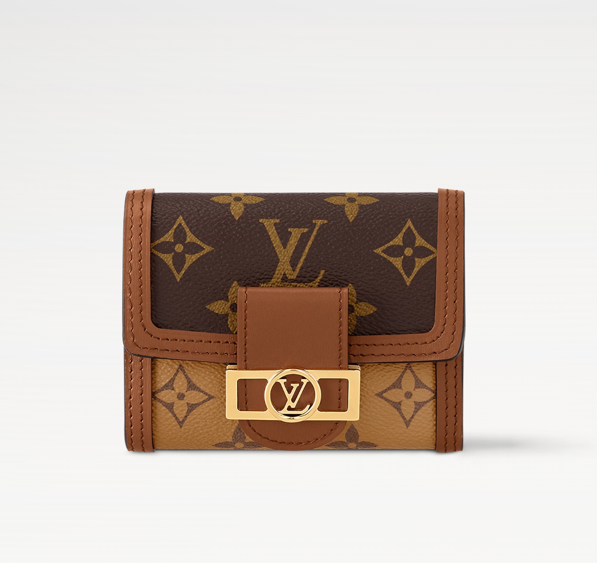 LOUIS VUITTON LV Dauphine Compact Wallet CARD HOLDER
