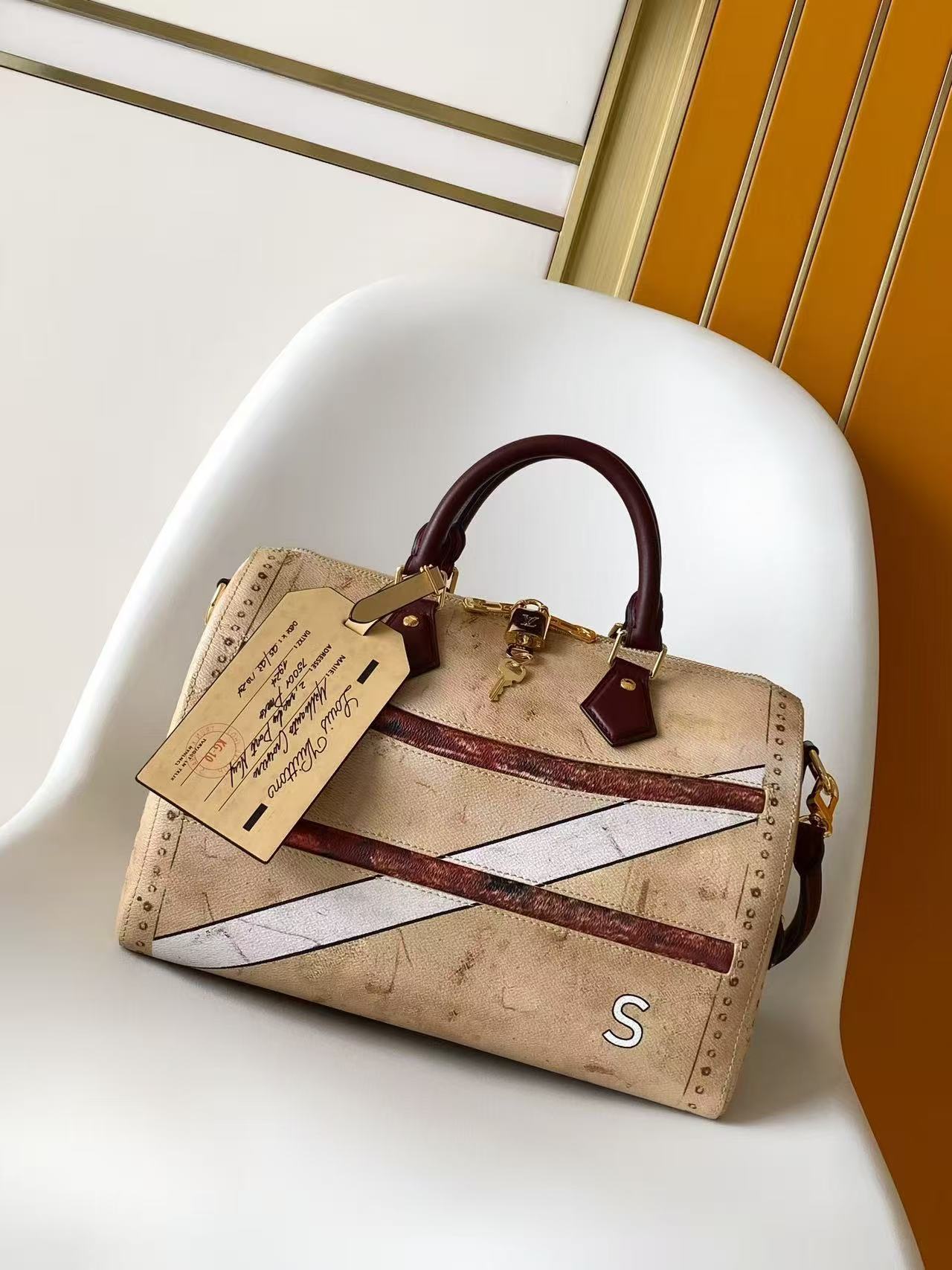 Louis Vuitton LV SPEEDY SOFT 30 Bag