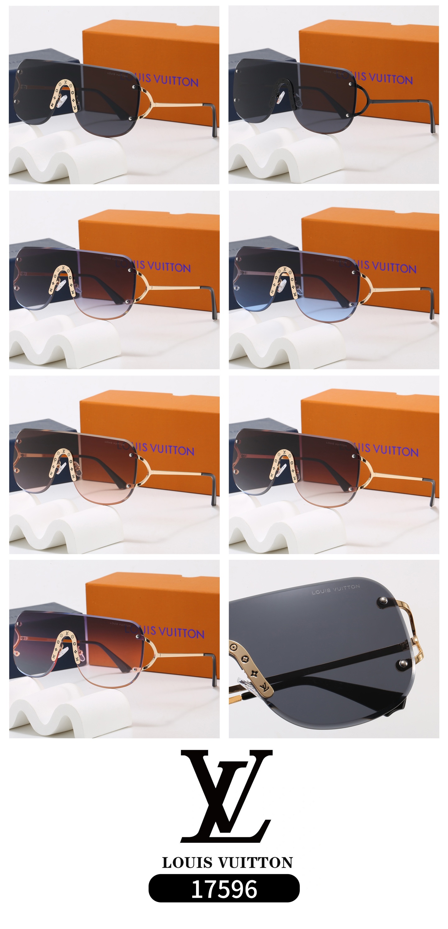 Louis Vuitton LV Moon Mask Sunglasses Top quality - KAIROO