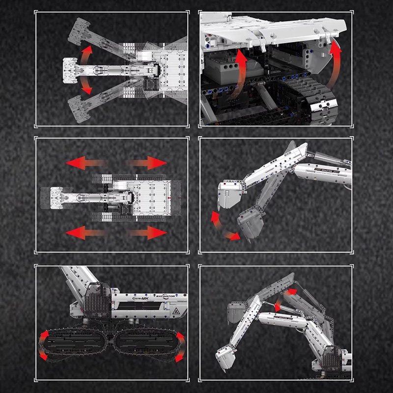 MOULD KING 17079 - Sci Fi Excavator