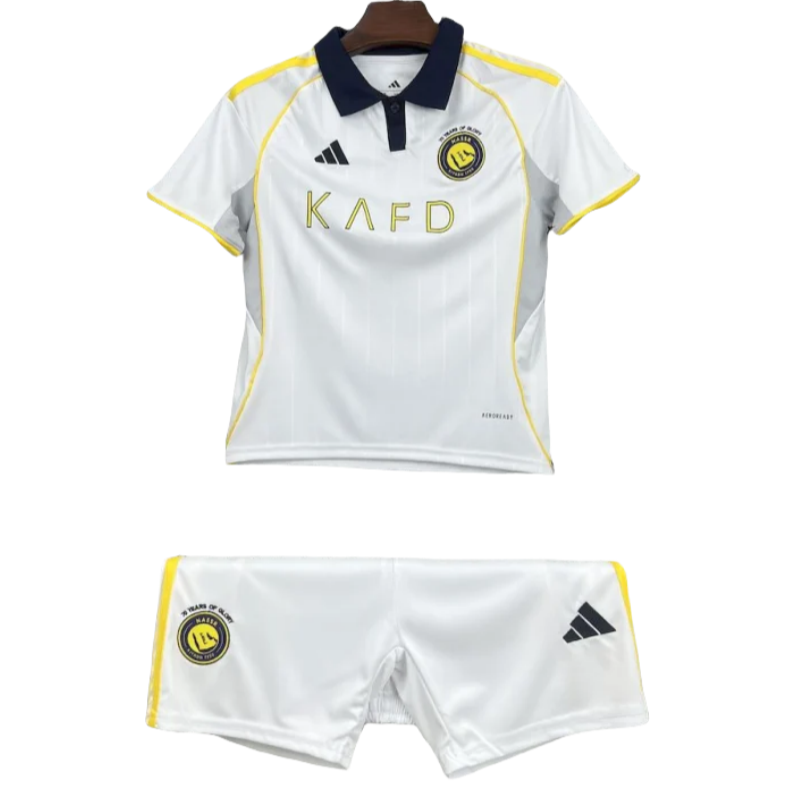 Al Nassr Third Away Soccer Jersey 2025-26 Kids Kit