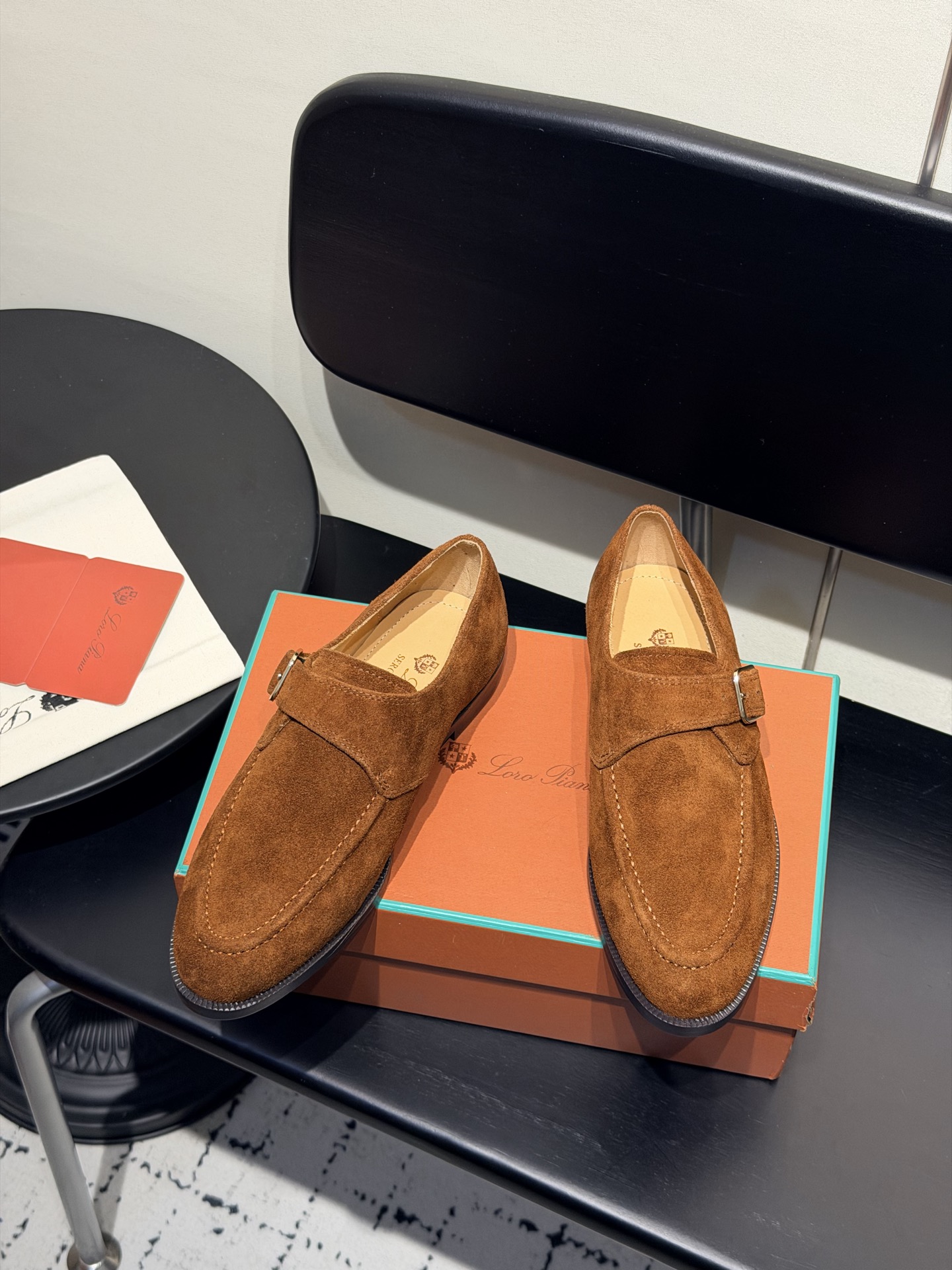 Loro Piana Classic Unisex Suede Loafer