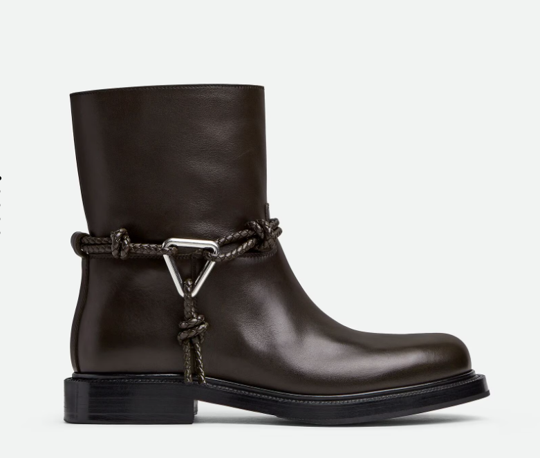 Bottega James Ankle Boot Chocolate leather