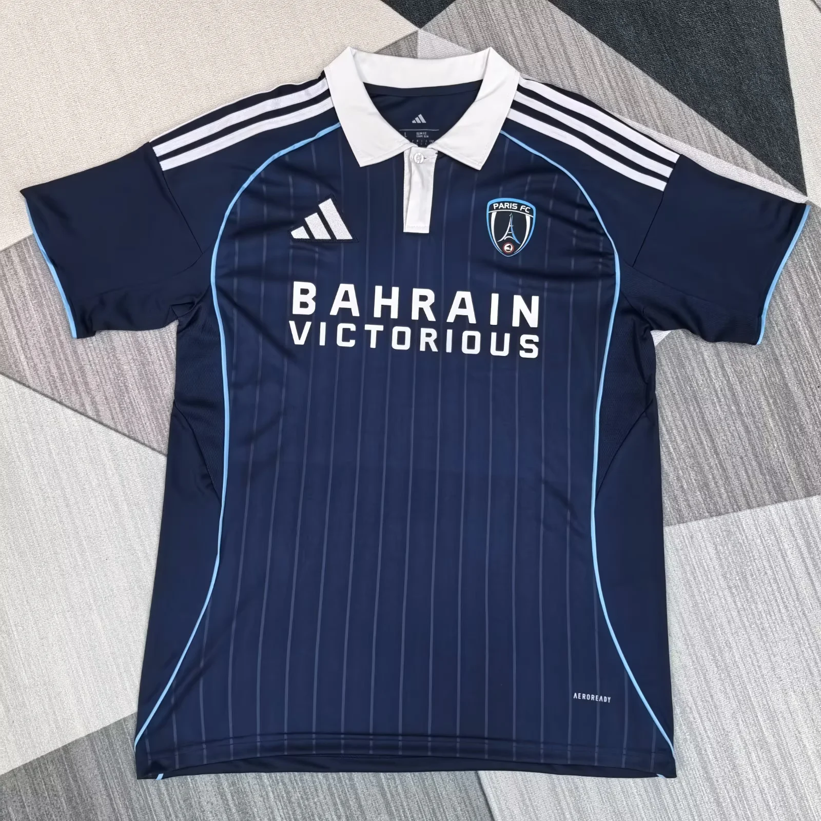 2025-26 Paris FC. Home  Blue Fans Football Shirt 1:1 Thai Quality