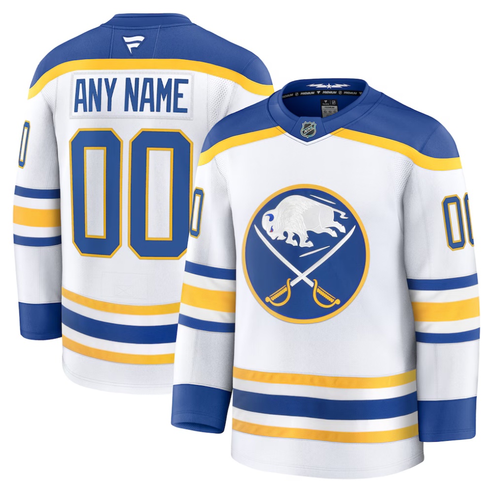 Customizable Buffalo Sabres Fanatics Home away and Alternate  jersey