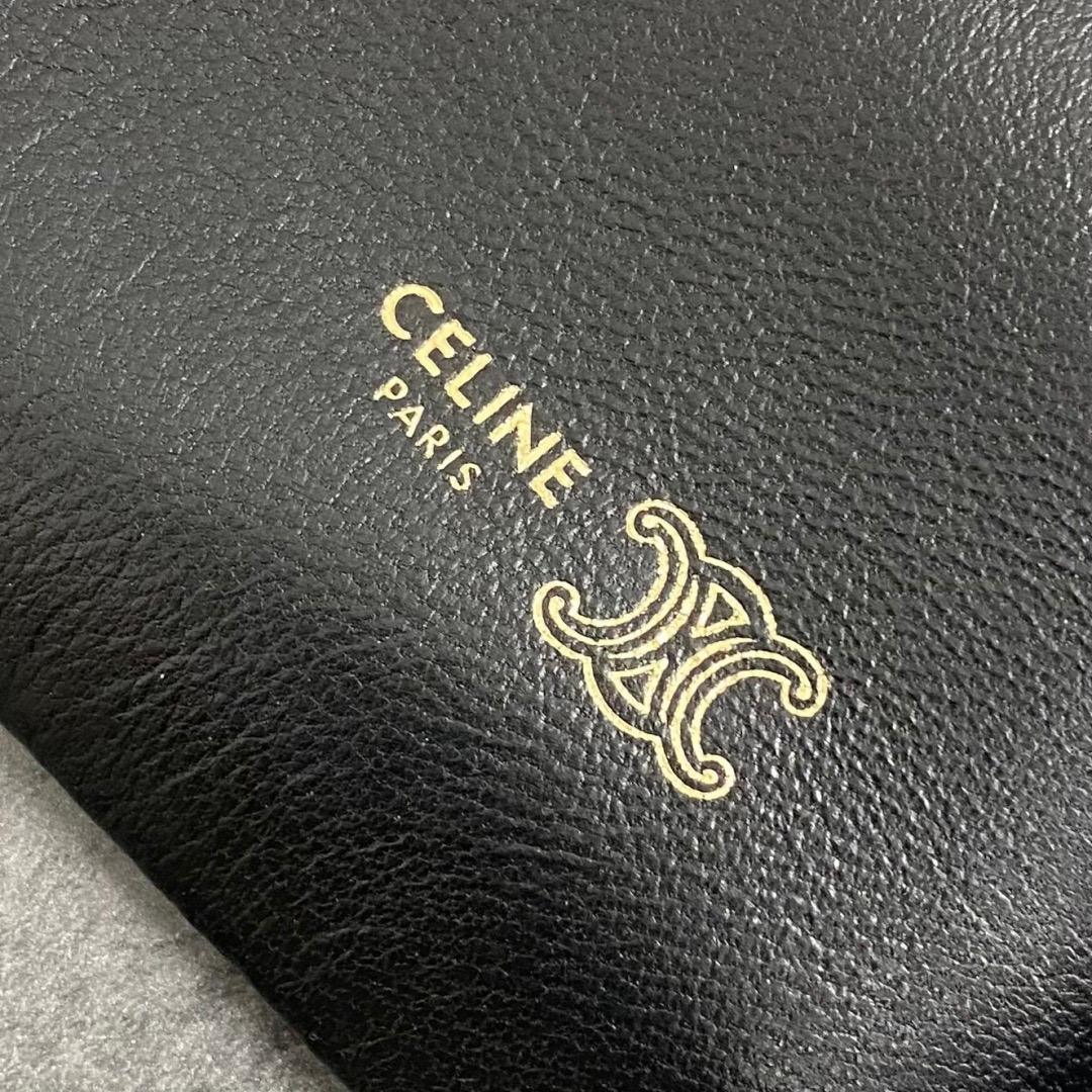 Celine SMALL CRYSTAL POUCH IN LAMBSKIN