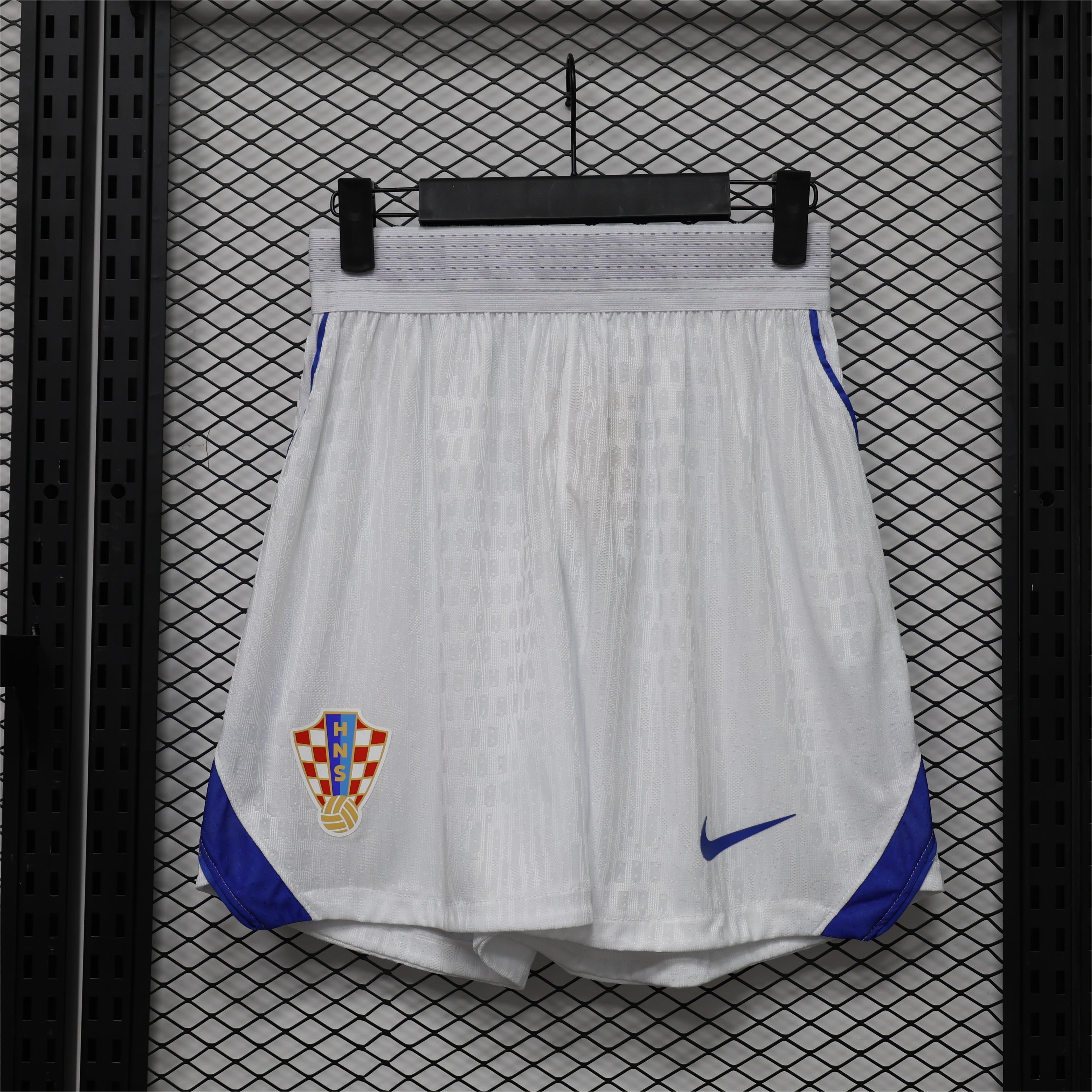 Player Version 2026 World Cup Croatia White Shorts