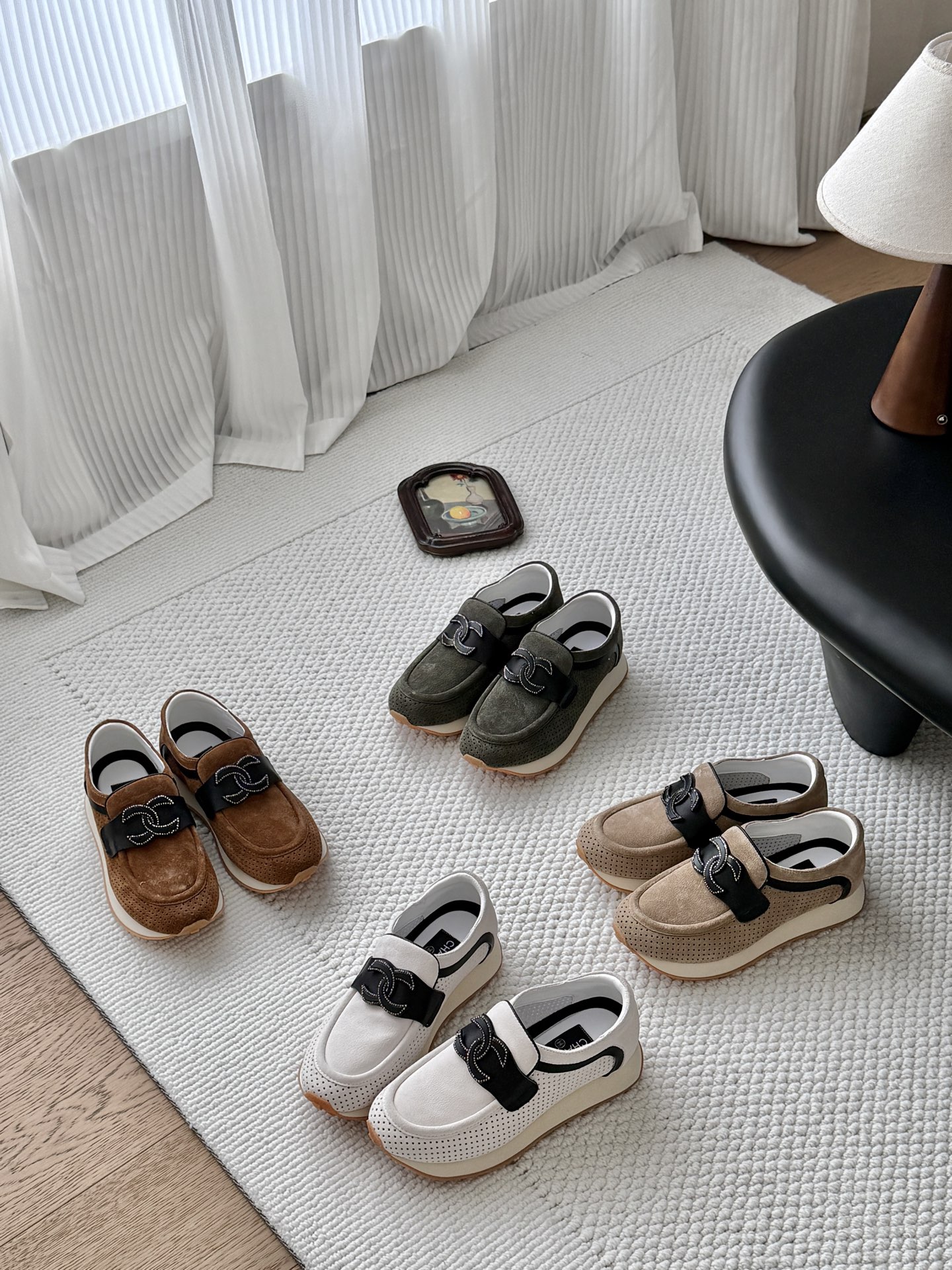 Chanel CC Platform Loafers - KAIROO