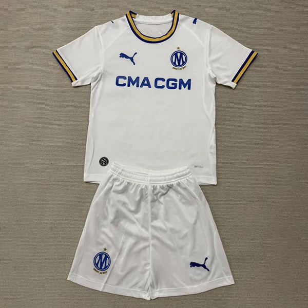 Kids Marseille Home Suit 26/27 | Soc Jersey - Premium Football Jersey