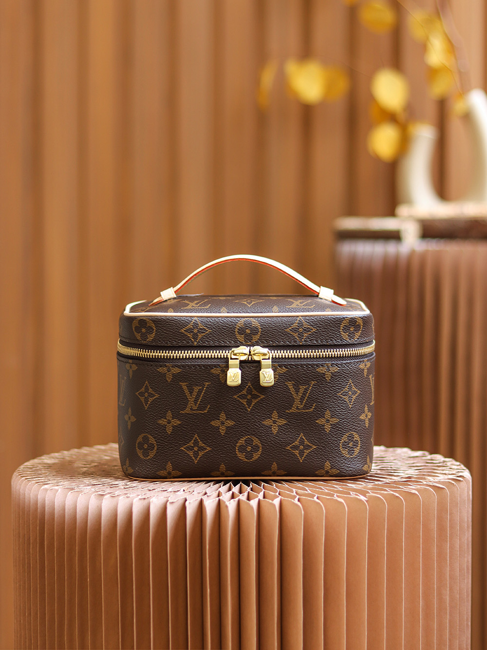 Louis Vuitton LV Nice Mini Toiletry Pouch M44495