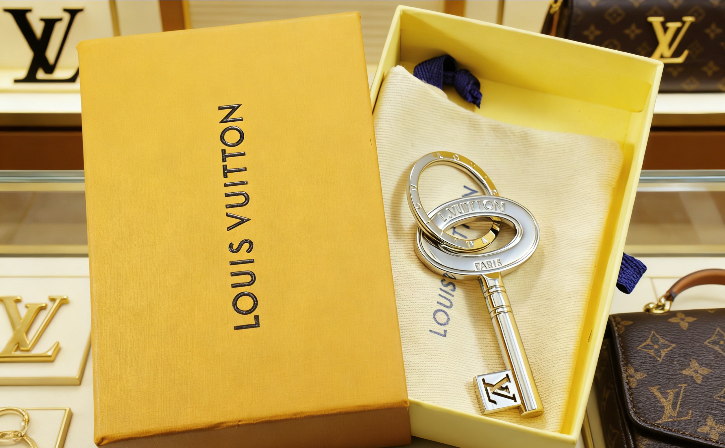 LV KEY Key Chain