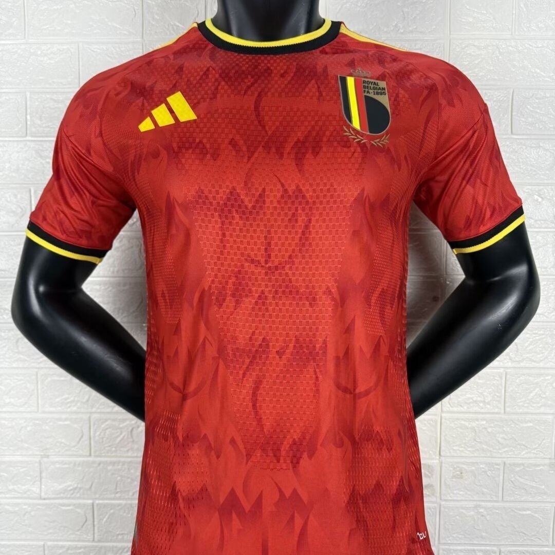 Player 2026 Belgium Home Jersey S-2XL