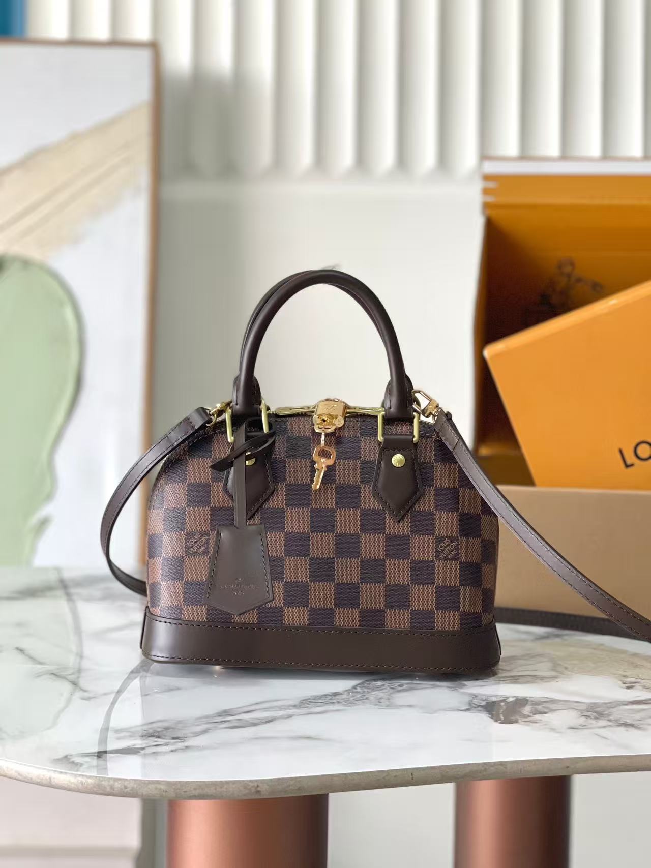 Louis Vuitton LV Alma BB PM Shoulder Bag