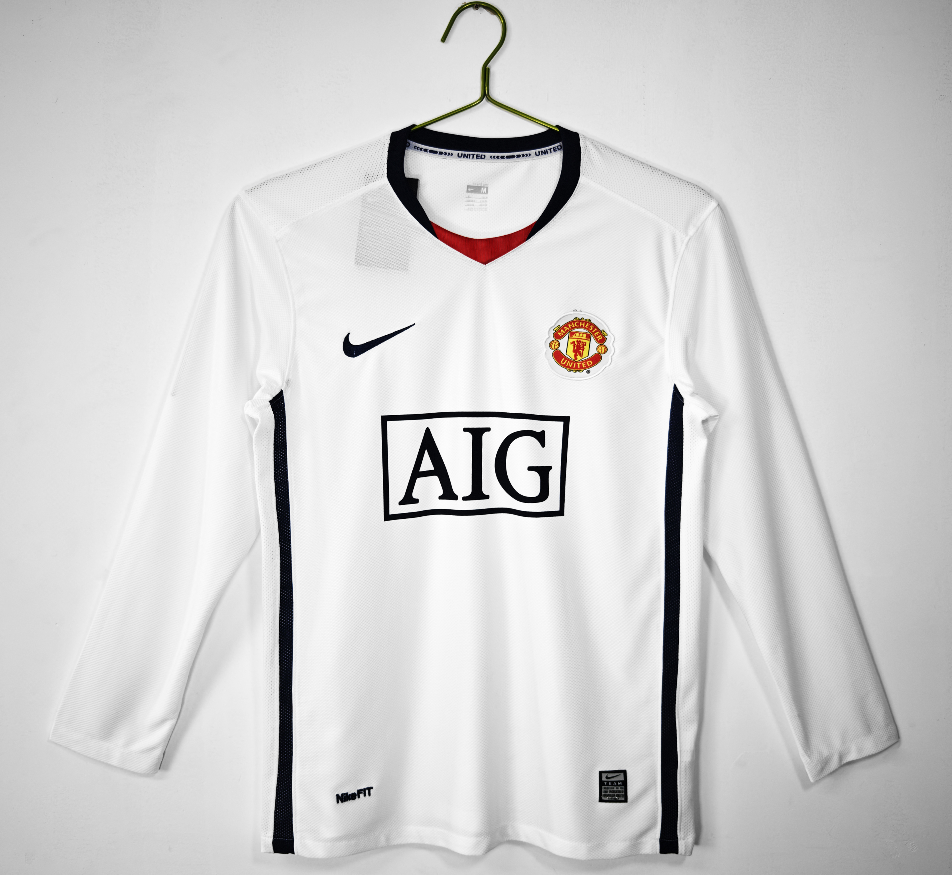 Manchester United Away Retro Long Sleeve Jersey 2008/09