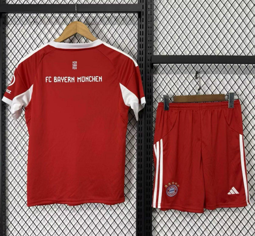 25/26 Kids Bayern Munich Home Jersey 16-28