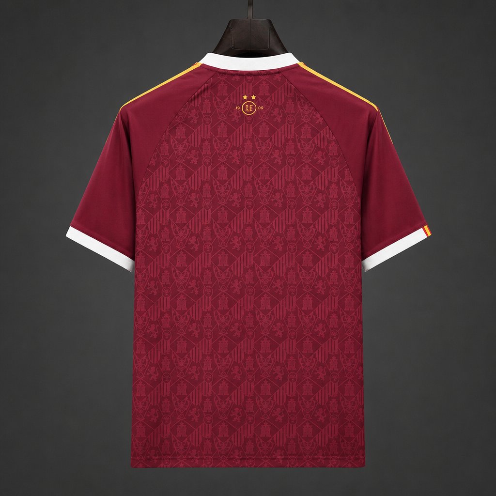 （Two stars）2026 Spain Red Champions Special Edtion Jersey S-4XL - musan