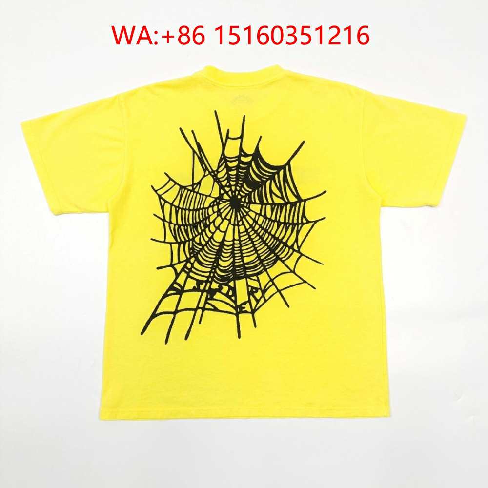 1:1 SP5DER WORLDWIDE T-shirt 01 Collection for men, Streetwear tee