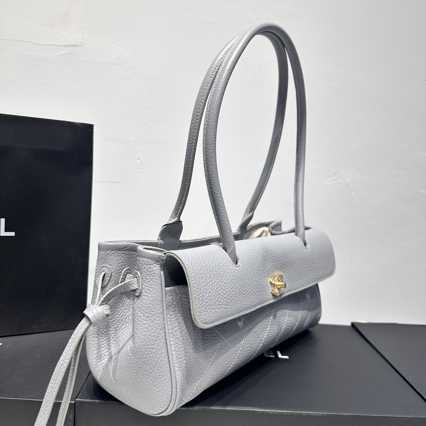 Chanel Spring Summer 2026 Small Flap Bag in Grey